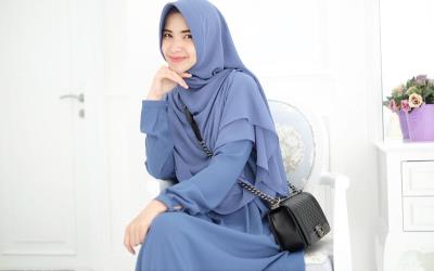 Tips Tampil Cantik Style Hijab Syar I Menutup Dada