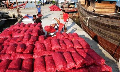 Bawang Merah Asal Malaysia Diseludupkan Melalui Pelalawan