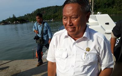 Hari ke Dua UN Kadisdik Pantau ke Pulo Aceh