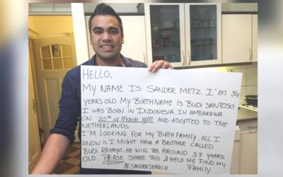 WN Belanda Cari Saudara Kandungnya Budi Rahayo