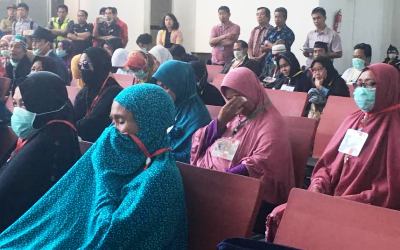 168 CJH via Filipina Asal Indonesia Tiba di Bandara Hasanuddin