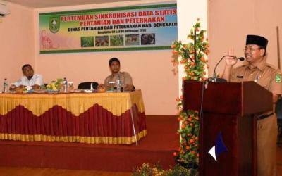 Dinas Pertanian dan Peternakan Sinkronkan Data Statistik
