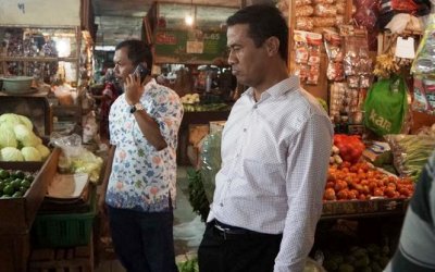 Mentan Blusukan dan Klaim Harga Pangan Terpantau Mulai Turun