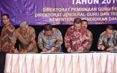 Program GGD, Bupati Teken MoU dengan Kemendikbud