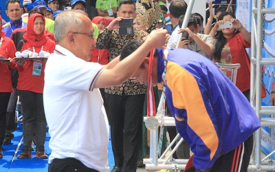 Jaelani Pecahkan Rekor Renang 400 Meter Gaya Bebas