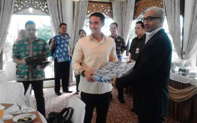 Gubernur Jambi Sambut Duta Besar Singapura