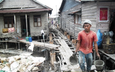 Warga Pertanyakan Proyek Jalan Panipahan Tanpa Plang