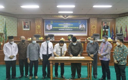 Tingkatkan SDM, Siak dan UIN Suska Riau Lakukan MoU 