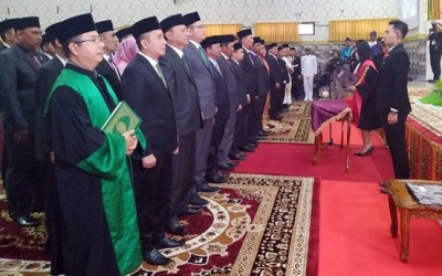 45 Anggota DPRD Bengkalis Resmi Dilantik