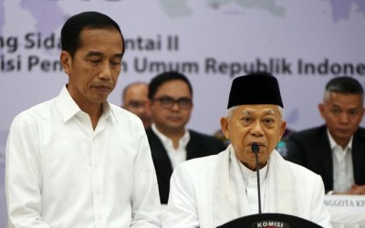 Ma'ruf Amin Berharap Prabowo Datang di Pelantikan Jokowi