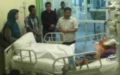 Bupati Amril Doakan Sulaiman Zakaria Cepat Sembuh