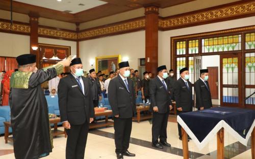 Lantik Pejabat BAZNAS Siak, Ini Pesan Bupati Alfedri