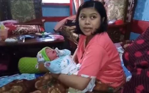 Viral, Hamil 1 Jam dan Melahirkan Tanpa Suami