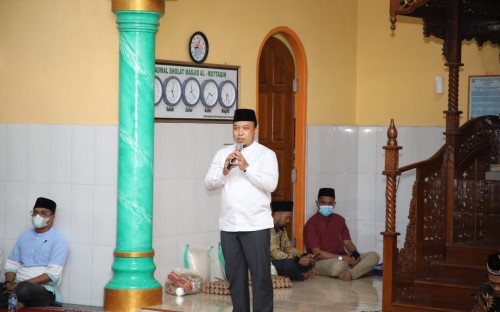 Wabup Siak Safari Ramadhan di Koto Ringin, Ini Pesanya ke Warga