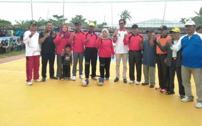 Kepenghuluan Teluk Pulai Taja Open Turnamen Volly Ball