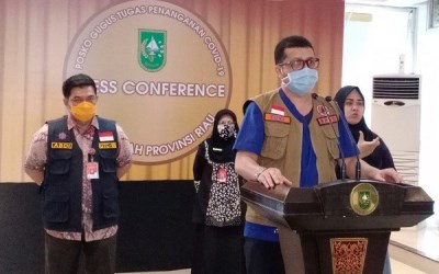 Tiga Hari Terakhir Riau Nihil Kasus Covid-19