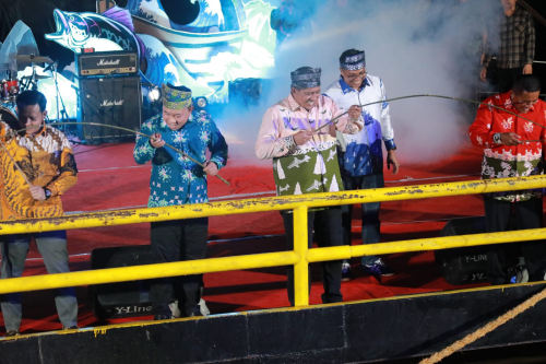 Festival Sungai Siak Resmi Dibuka, Lomba Mancing Diikuti 1.300 Orang Peserta