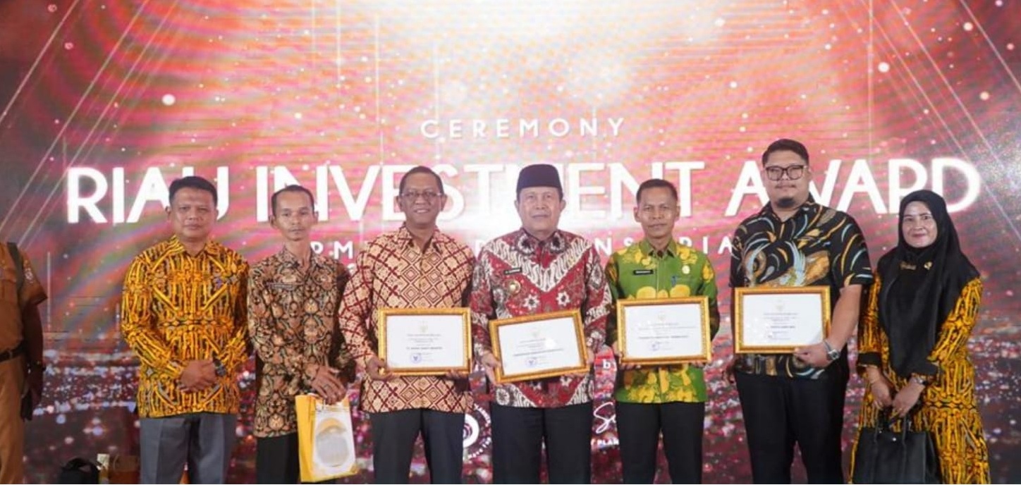 Rokan Hulu Raih Berbagai Penghargaan Dalam Ajang Riau Investment Award 2023