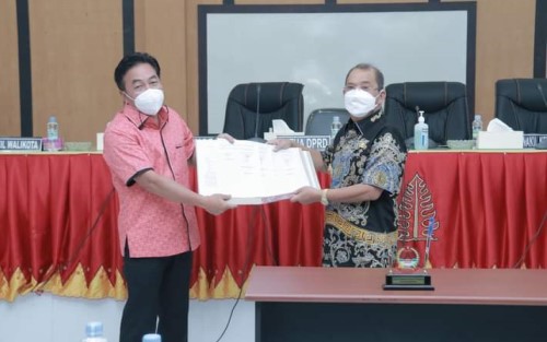 DPRD Tanda Tangani Nota KUA-PPAS PAPBD TA 2021