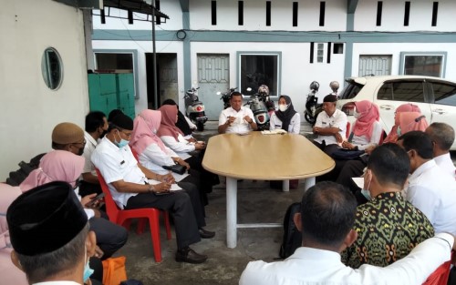 Bupati HM Adil Bahas Mutu Pendidikan Bersama Pengawas