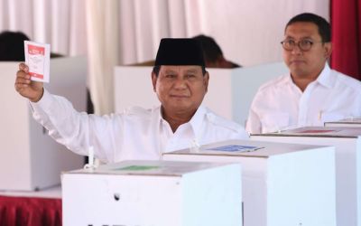 Exit Poll Internal, Prabowo Klaim Menang 55,4 Persen