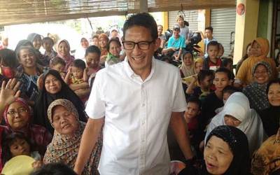 Sandiaga Klaim Elektabilitas di Atas 40%, Ini Kenyataanya