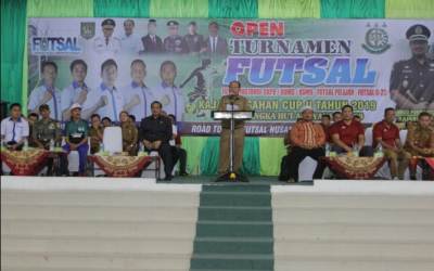 Kejari Asahan Gelar Open Turnamen Futsal Cup II