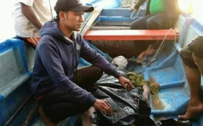 Warga Teluk Lecah Geger Lihat Mayat di Selat Morong 