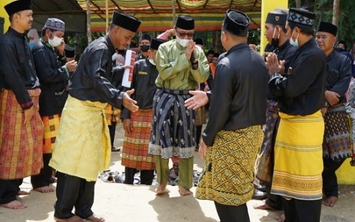 Sekda Siak Hadiri Pemotion Laman Pencak Silat Pangean