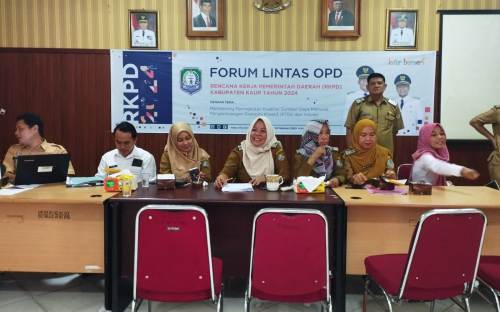 Forum Lintas OPD Rapat Pembahasan RKPD Tahun 2024