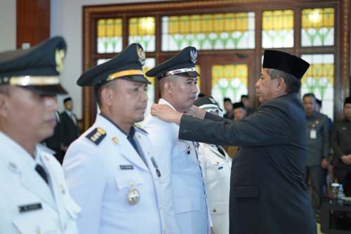 Bupati Alfedri Lantik 136 Orang Pejabat di Lingkungan Pemkab Siak