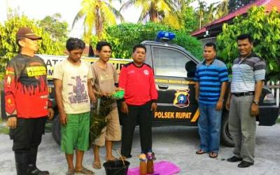 Tak Sengaja Membakar, Pencari Madu jadi Tersangka Karlahut