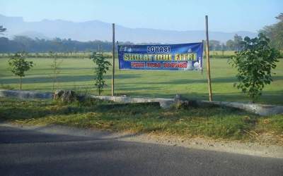 Gelora Perseba Sebagai Lokasi Sholat Id Masyarakat Bancar