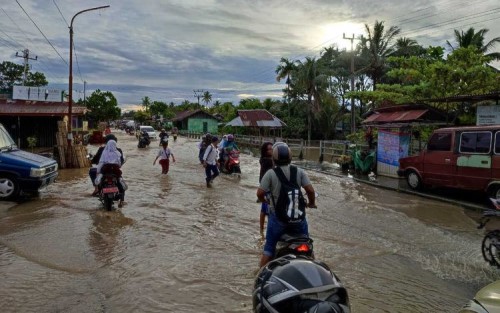 1.407 Rumah Warga di Bengkulu Terendam Banjir