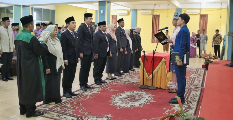 Di Bulan Puasa, 9 Pejabat Pemkab Kepulauan Meranti Dilantik, Berikut Namanya