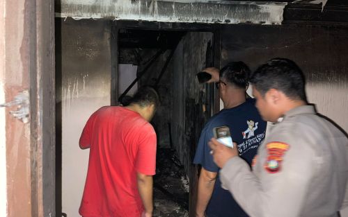 Pria Mabuk Nekat Bakar Hotel di Karimun Kegara Tersinggung