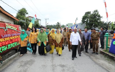 Tim Penilai UP2K Provinsi Sumut Kunjungi Asahan