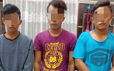 Pesta Sabu Malam Ramadhan, 3 Warga Kampar Ditangkap