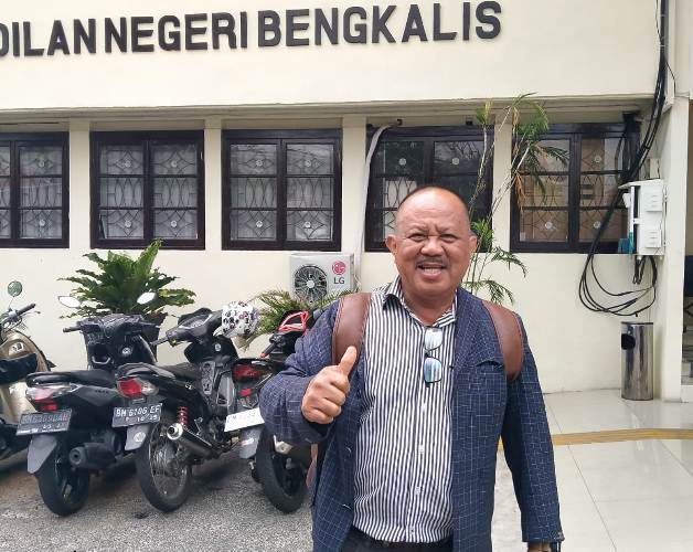 Sidang Sengketa Lahan di PN Bengkalis, Tergugat 1 Sekda Meranti Mangkir