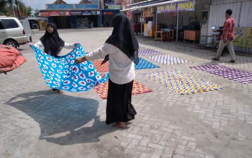 Wirausaha Baru, IPM Babadan Gelar Pelatihan Batik Shibori