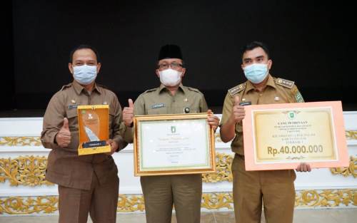 Lubuk Dalam Menjadi Kecamatan Terbaik di Provinsi Riau