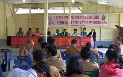 Reses Dapil I DPRD Samosir Perjuangkan Skala Prioritas