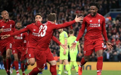 Liverpool Permalukan Barcelona di Anfield