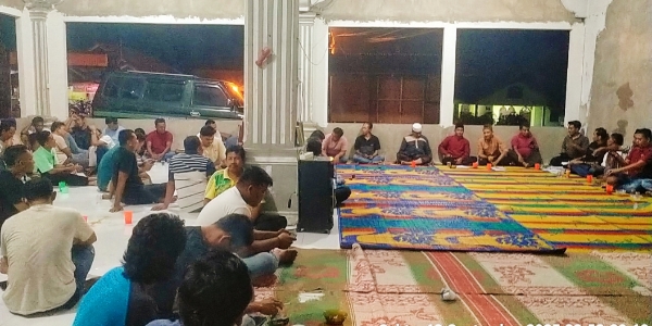 Cegah Maraknya Pencurian Sawit, Dusun Batang Samo Hilir Perketat Jam Aktivitas Warga