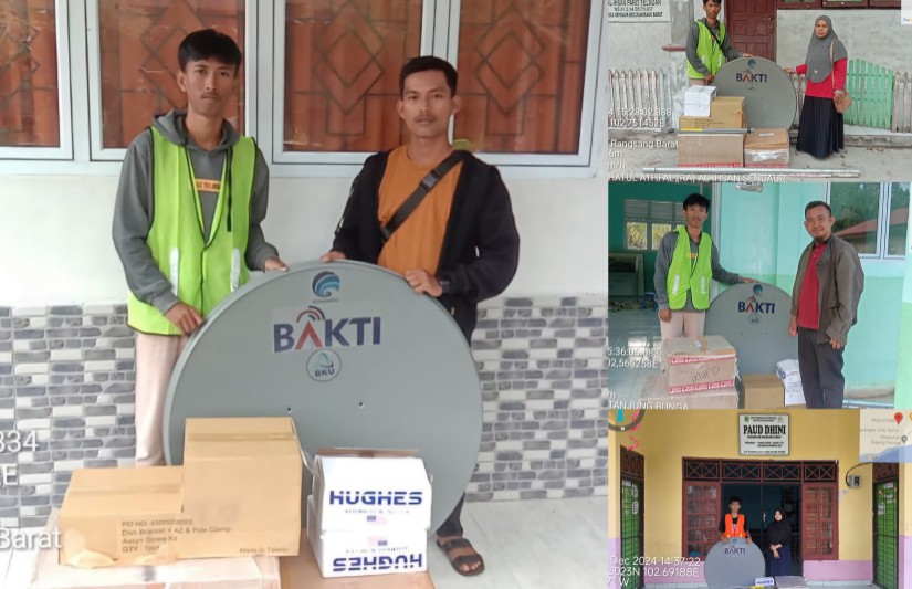 Desa dan Sekolah di Kepulauan Meranti Terima Bantuan Akses Internet Gratis