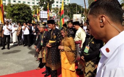 Jokowi Resmi Bergelar Datuk Seri Setia Amanah