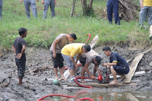 Tingkatkan Kemampuan, Polres Siak Gelar Simulasi Penanggulangan Karhutla