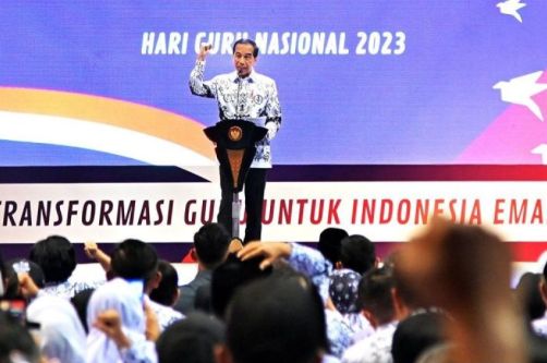 Jokowi Sebut 544 Ribu Guru Honorer Lolos Seleksi ASN PPPK