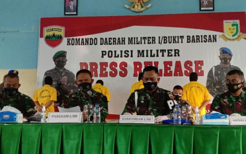 3 Oknum TNI Siapkan Senpi Ilegal Tembak Pemred di Sumut