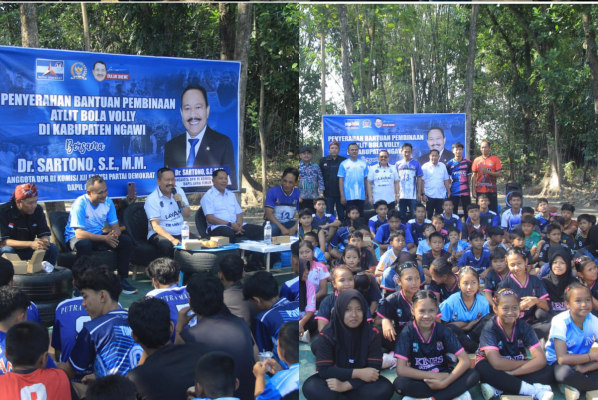 Sartono Anggota DPR RI Dapil Jatim VII Gelar Reses di Ngawi